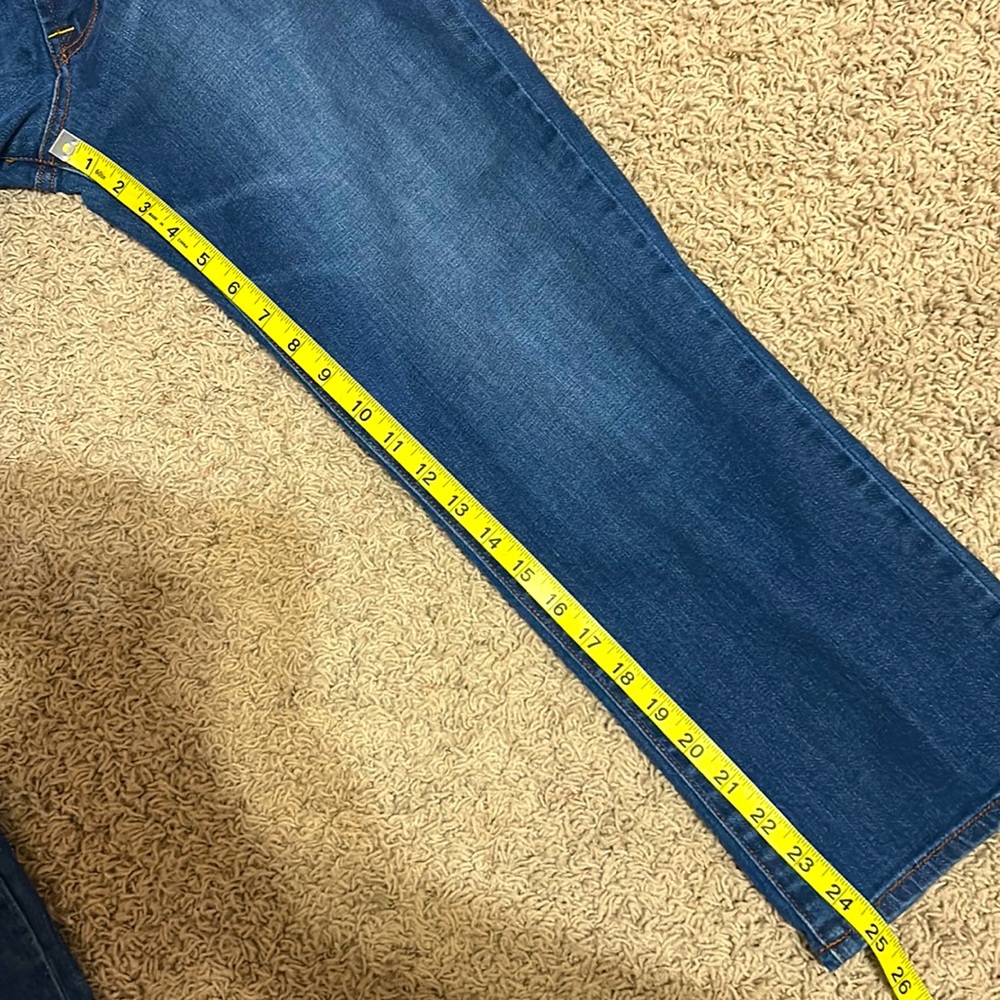 Lot of 2🍀LUCKY BRAND 💙VTG JEANS☘️1 SWEET’N STRAIGHT & 1 SWEET’N CROP🌻Sz 6/28 - Picture 10 of 14